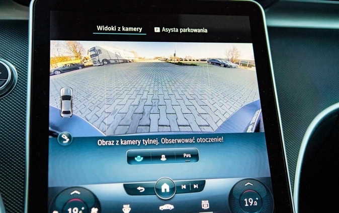 Mercedes-Benz Klasa C cena 209900 przebieg: 13800, rok produkcji 2021 z Kielce małe 497
